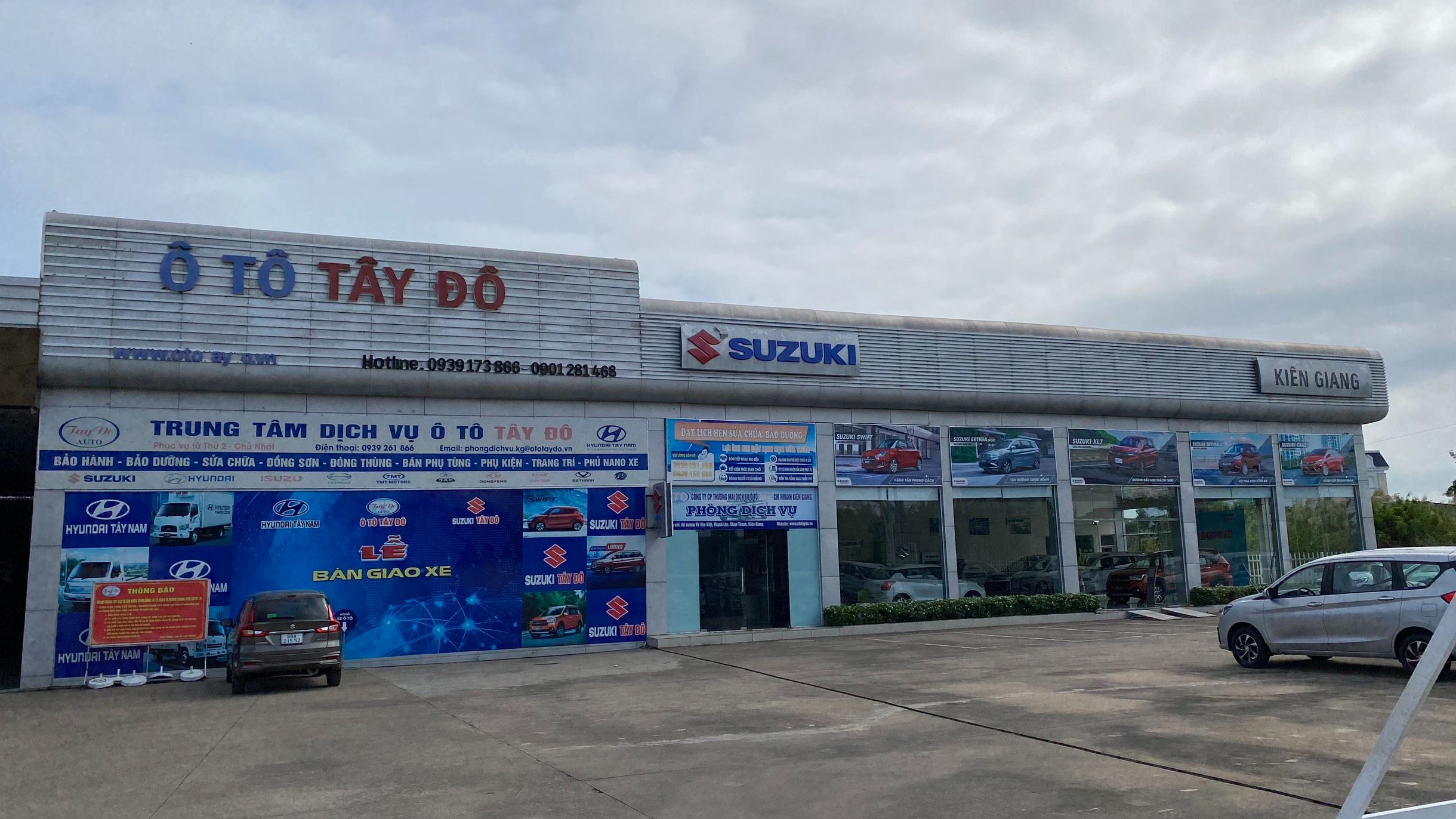 Kiên Giang: Đại lý Suzuki Tây Đô Kiên Giang